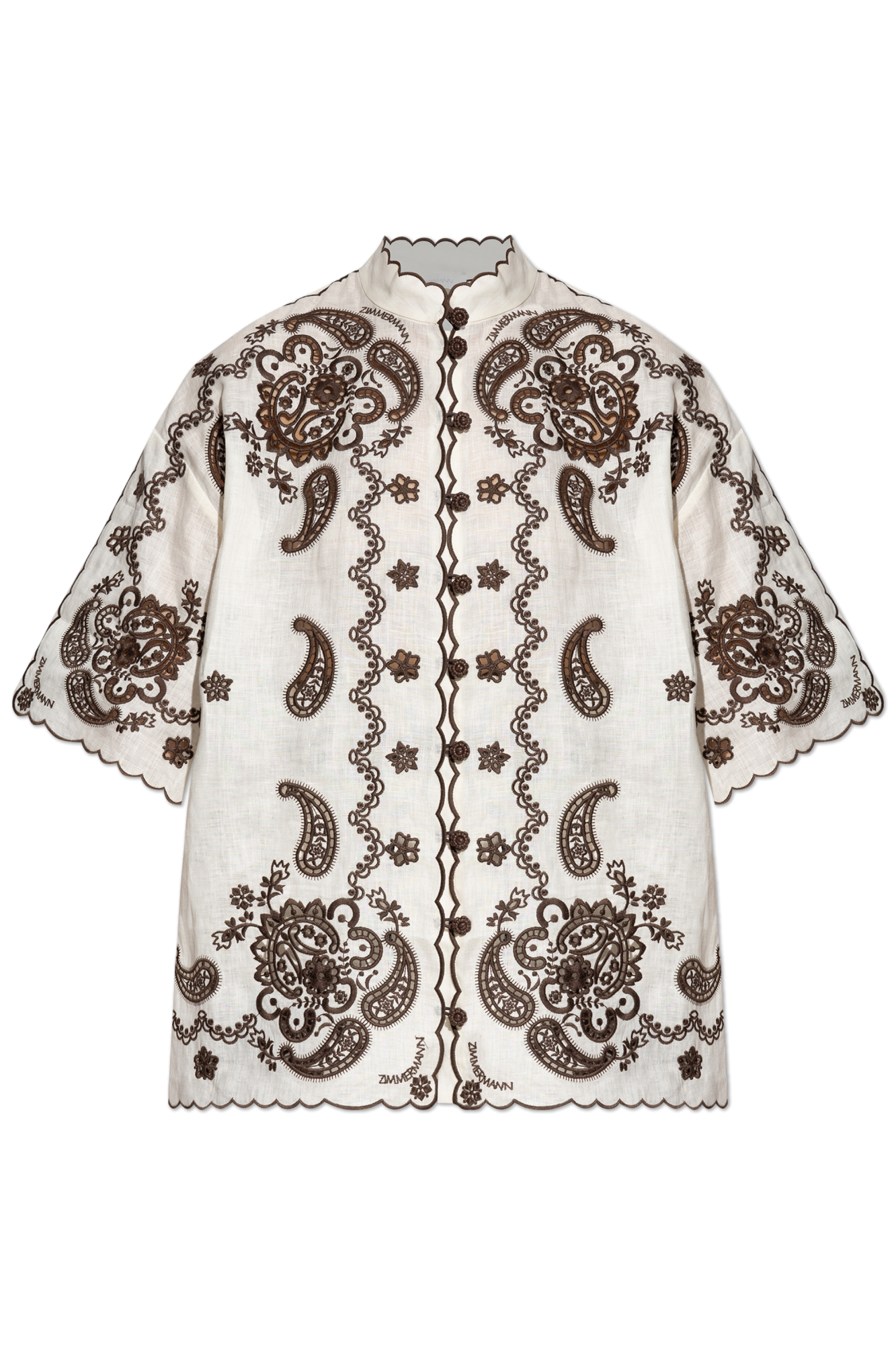 Zimmermann Shirt with decorative embroidery | Women's | Vitkac